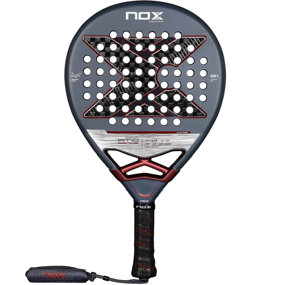 RAQUETTE DE PADEL NOX AT10 GENIUS 12K BY AGUSTIN TAPIA