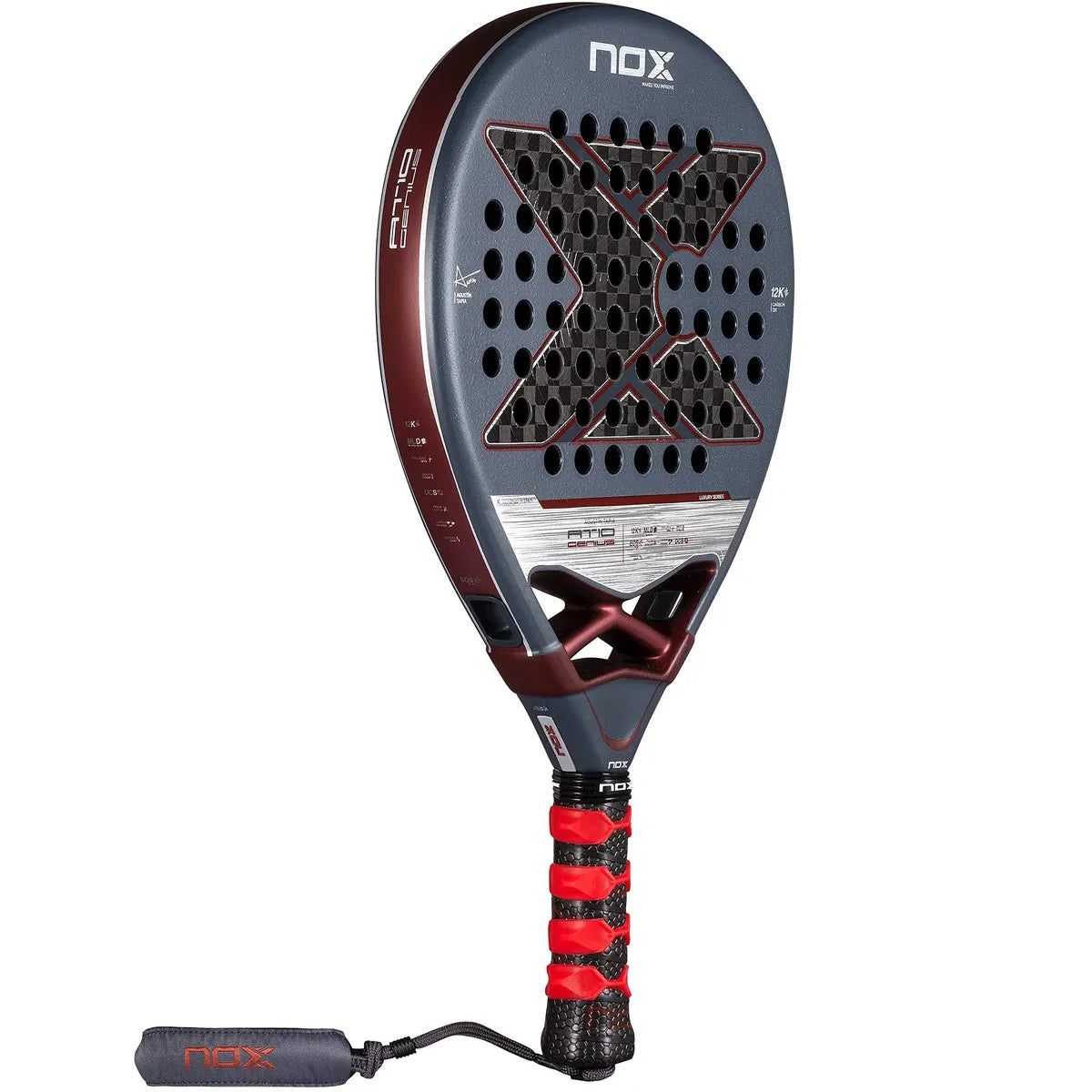 RAQUETTE DE PADEL NOX AT10 GENIUS 12K BY AGUSTIN TAPIA