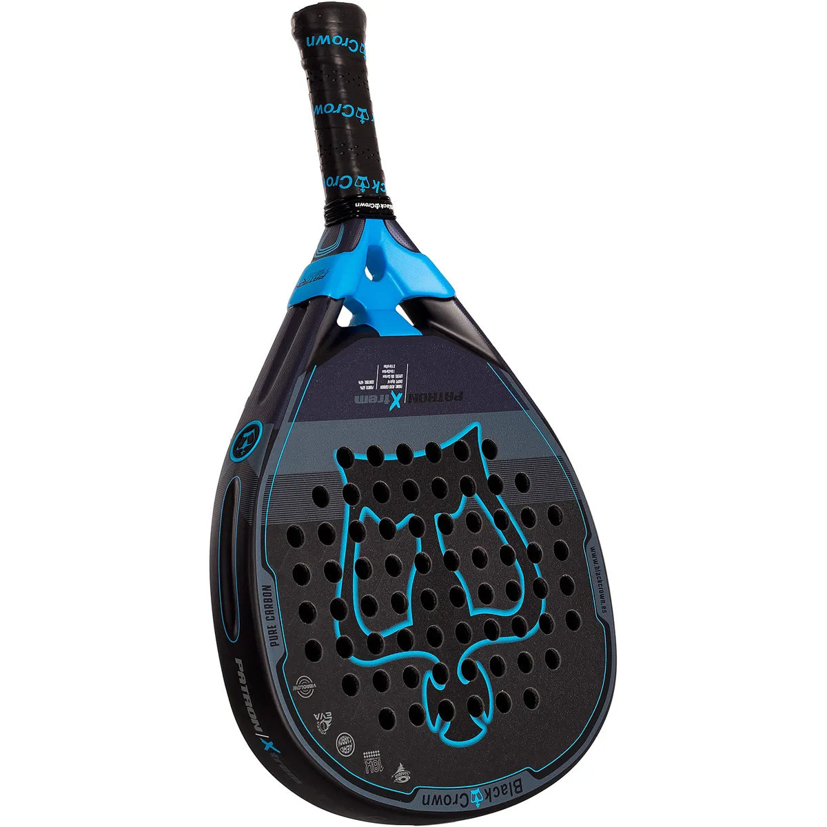 RAQUETTE DE PADEL BLACK CROWN PATRON XTREM