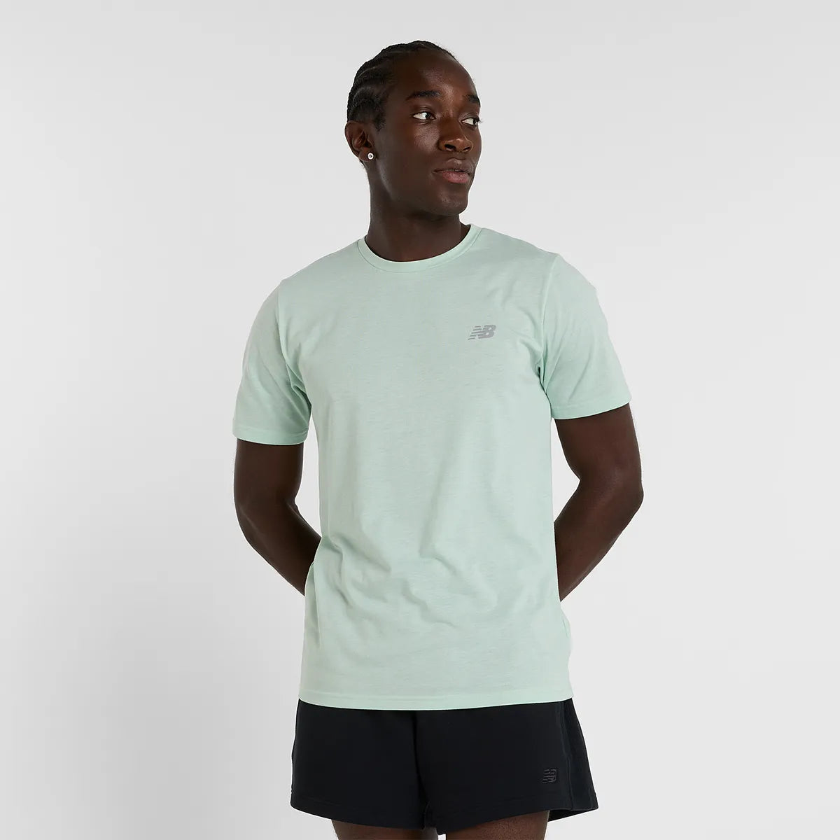 T-SHIRT NEW BALANCE ESSENTIALS HEATHERTECH