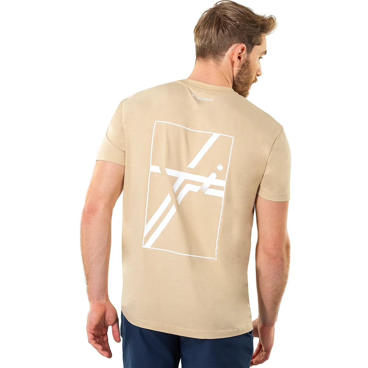 T-SHIRT TECNIFIBRE GRAPHIC SAND 2025