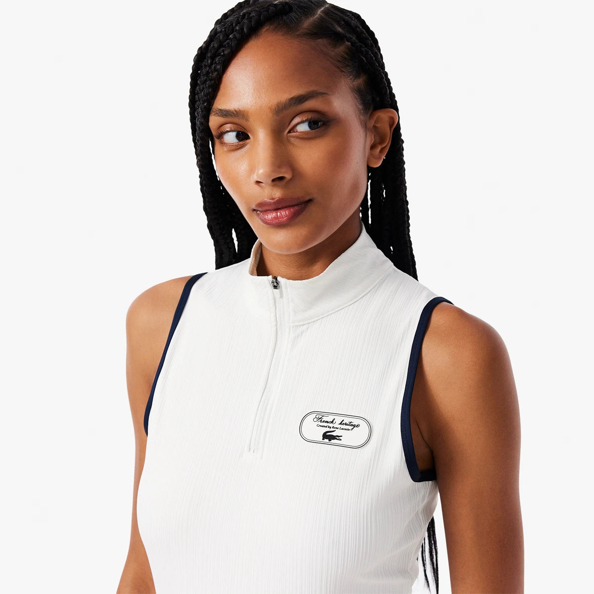 POLO FEMME LACOSTE HERITAGE