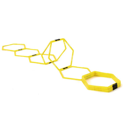 LOT DE 12 CERCEAUX HEXAGONAUX