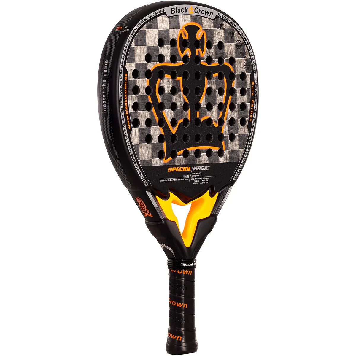 RAQUETTE DE PADEL BLACK CROWN SPECIAL MAGIC