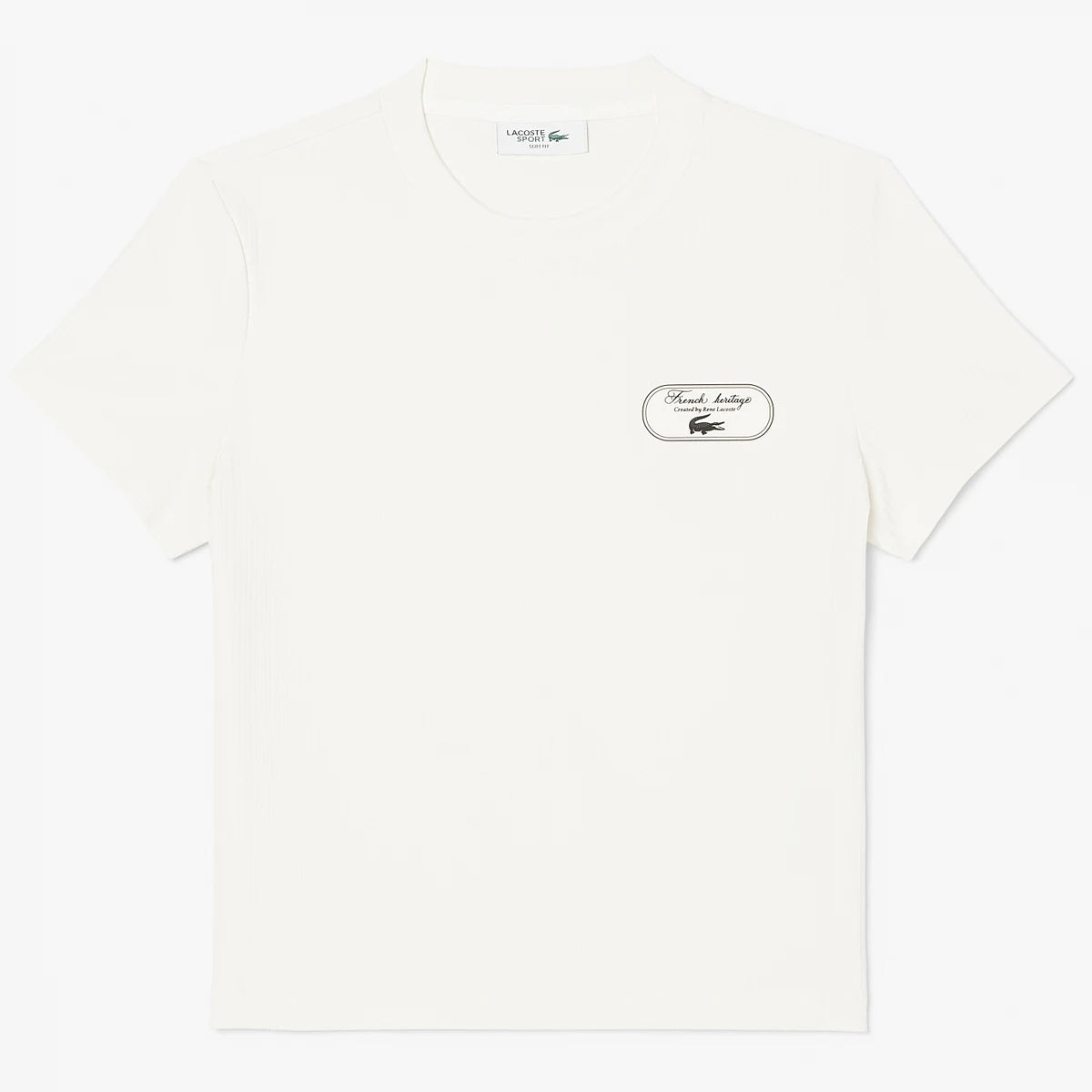 T-SHIRT FEMME LACOSTE HERITAGE
