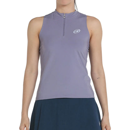 DEBARDEUR BULLPADEL FEMME PURE COLOR 1/4 ZIP OUROL