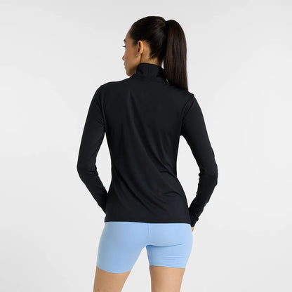 T-SHIRT NEW BALANCE FEMME SPORT SPORT QUARTER ZIP