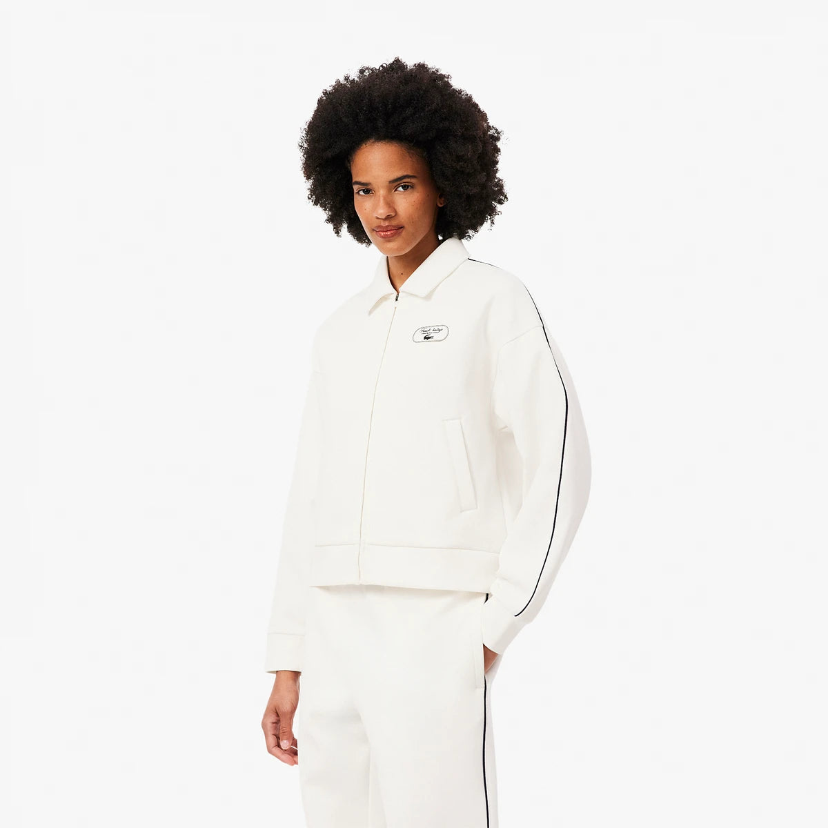 SWEAT LACOSTE FEMME HERITAGE