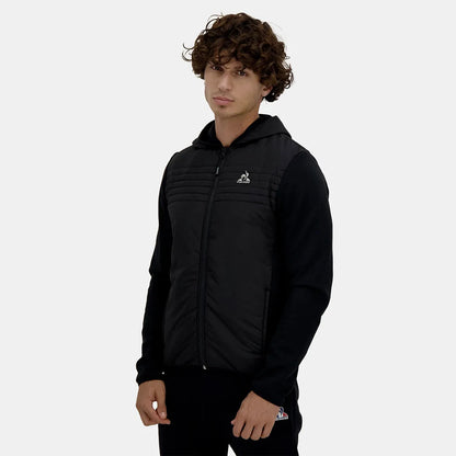VESTE LE COQ SPORTIF HYBRIDE CAPUCHE