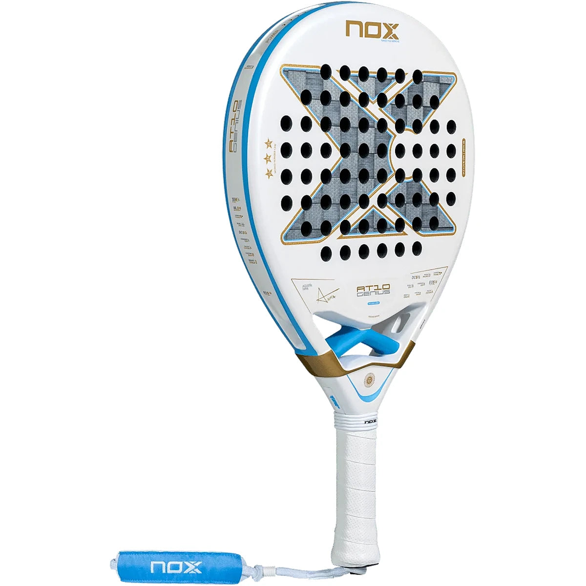 RAQUETTE DE PADEL NOX AT10 GENIUS 18K BUENOS AIRES