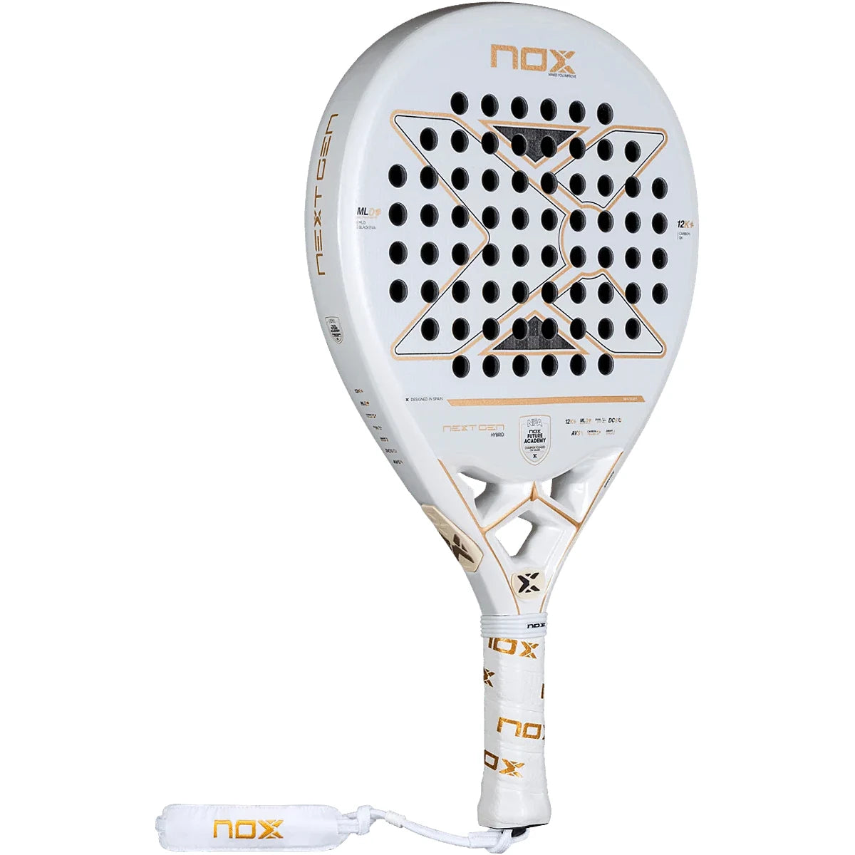 RAQUETTE DE PADEL NOX NEXTGEN PRO HYBRID 12K NFA SERIES