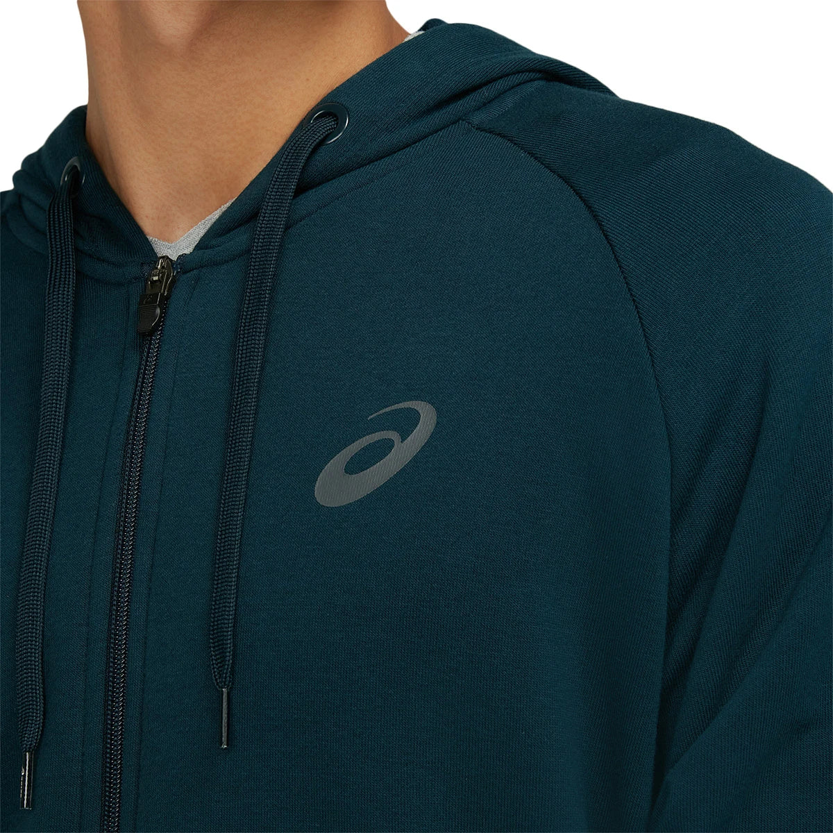 SWEAT ASICS BIG LOGO A CAPUCHE FULL ZIP TRAINING