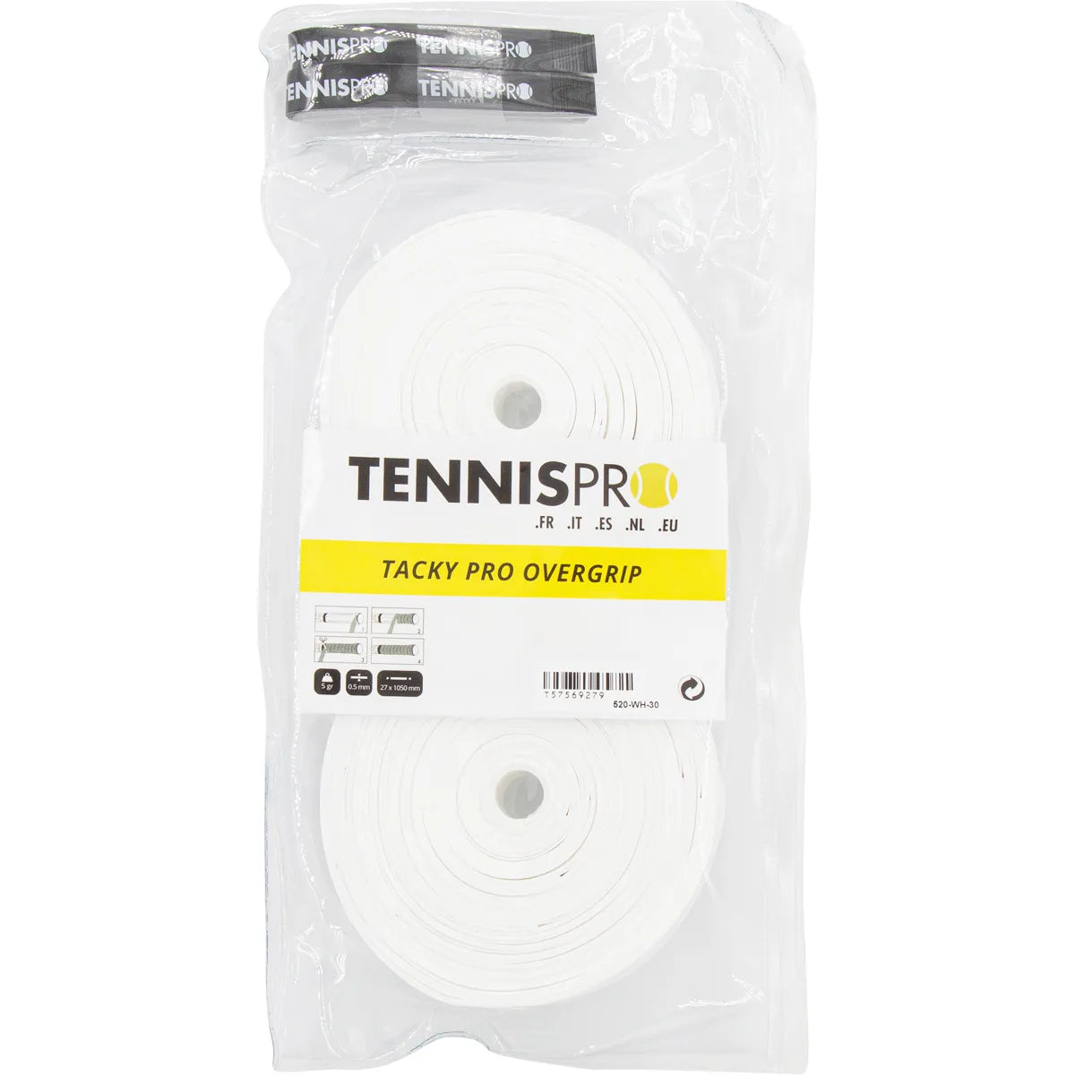 30 SURGRIPS TENNISPRO TACKY PRO 2.0
