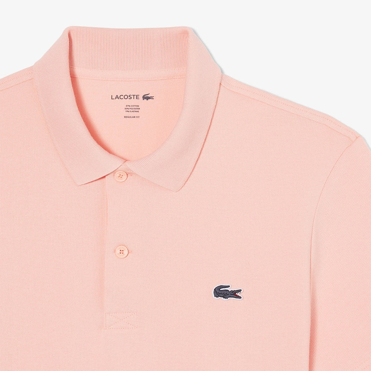 POLO LACOSTE CORE PERFORMANCE OTTOMAN REGULAR FIT