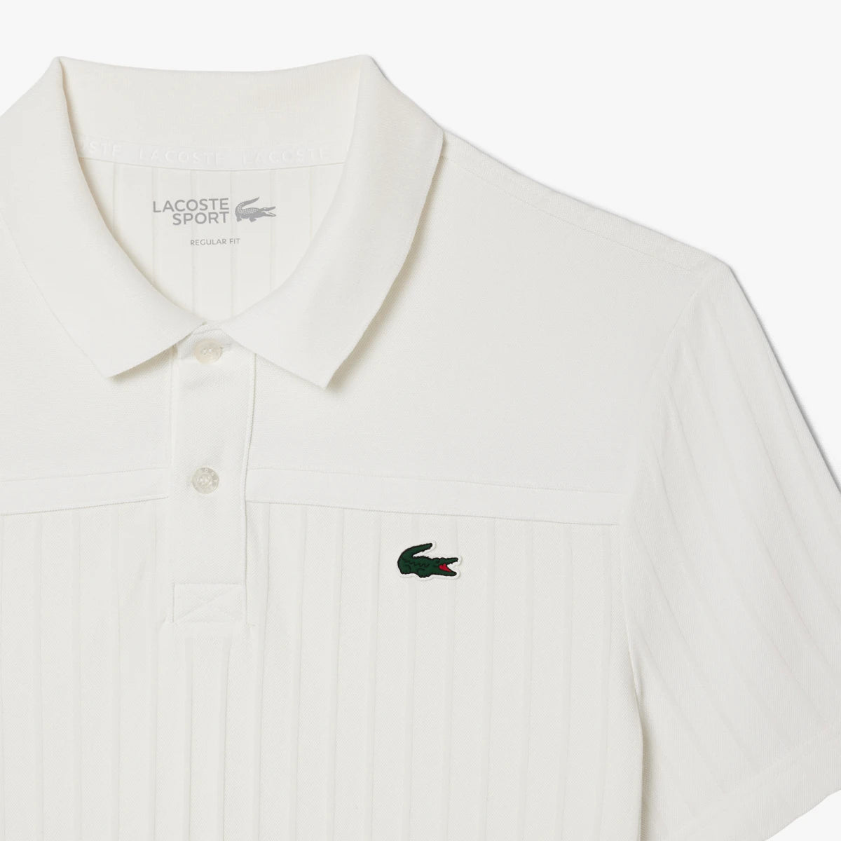 POLO LACOSTE HERITAGE PLISSE