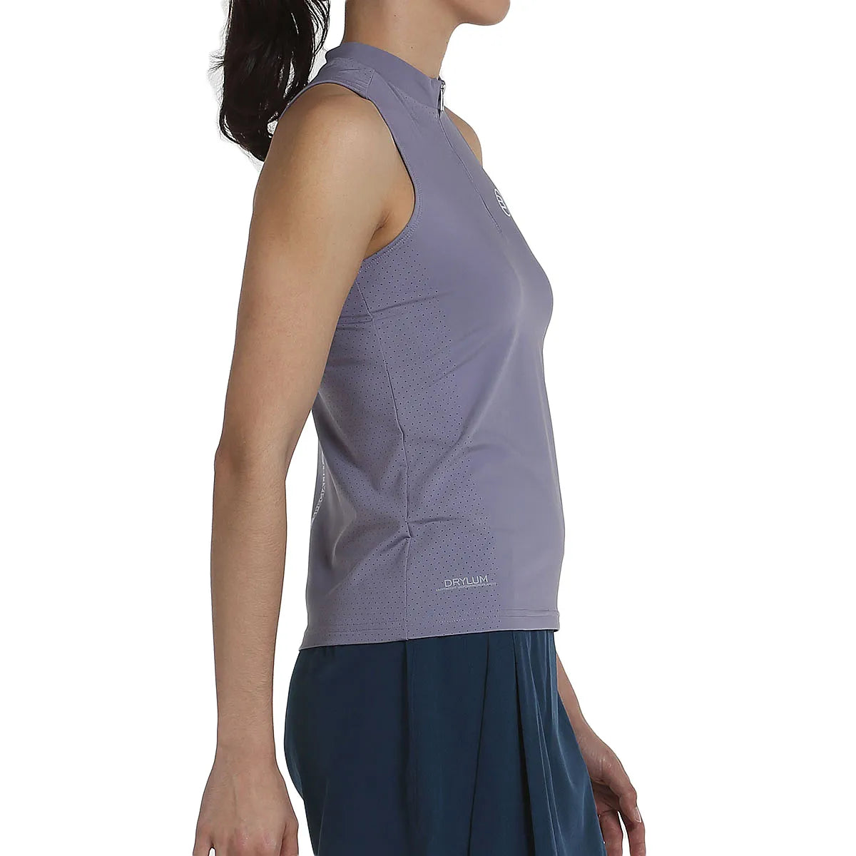 DEBARDEUR BULLPADEL FEMME PURE COLOR 1/4 ZIP OUROL