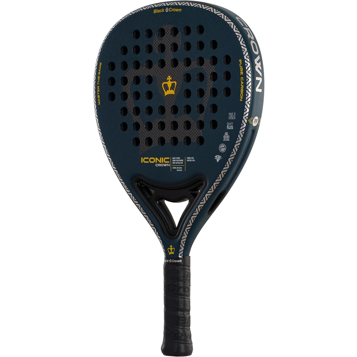 RAQUETTE DE PADEL BLACK CROWN ICONIC CROWN