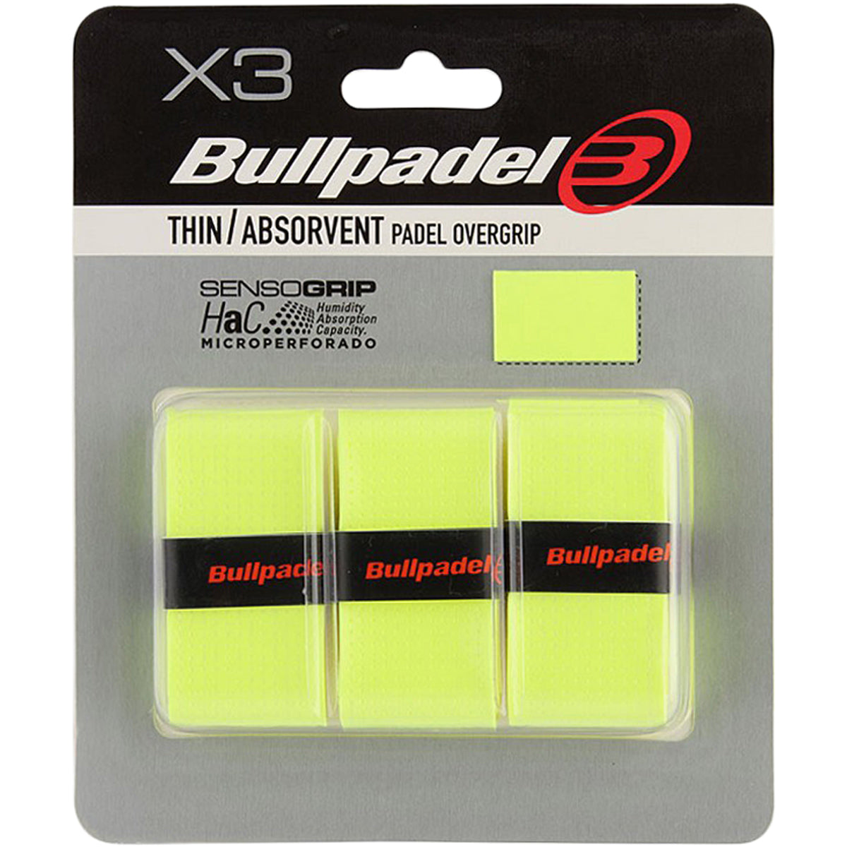 PACK DE 3 SURGRIPS BULLPADEL GB1705