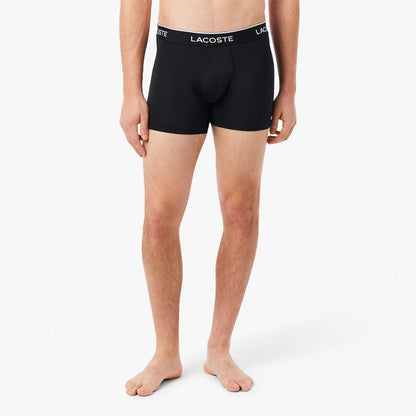 PACK DE 3 BOXERS LACOSTE POLYESTER