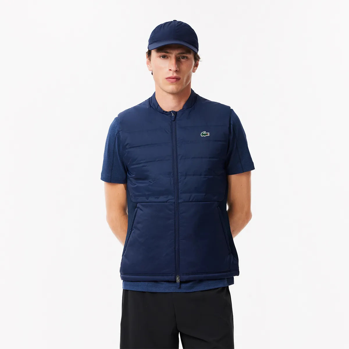 VESTE LACOSTE FZ SANS MANCHES ACTIVE PERFORMANCE