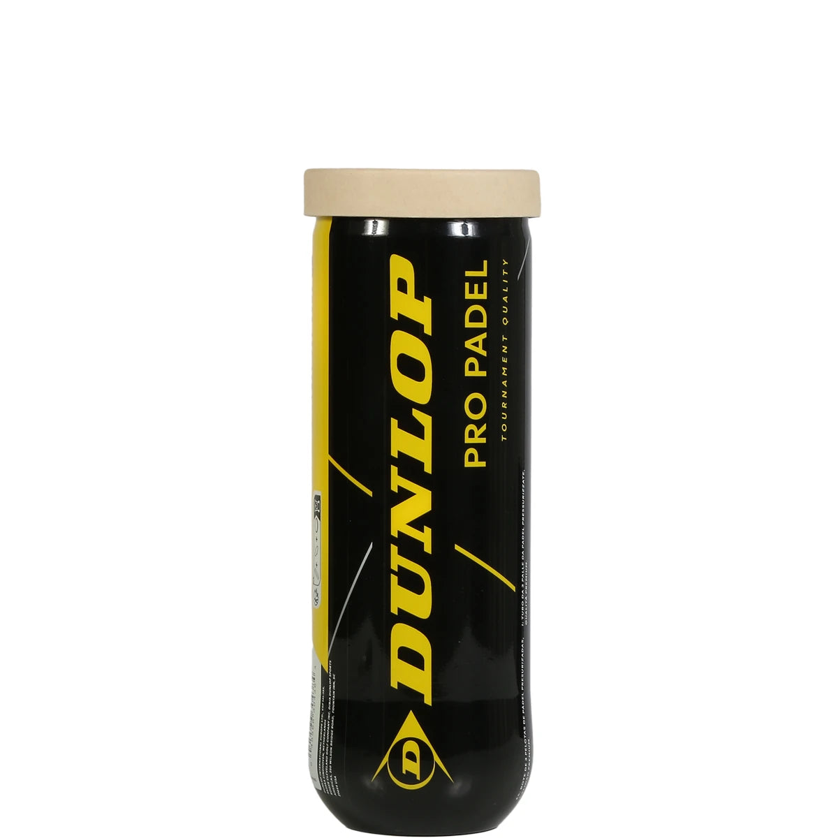 TUBE DE 3 BALLES DUNLOP PRO PADEL