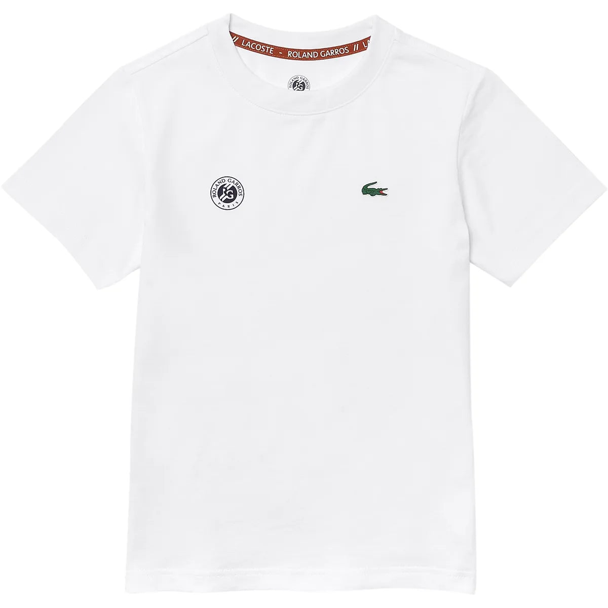 T-SHIRT LACOSTE JUNIOR ROLAND-GARROS