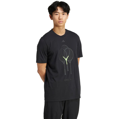 T-SHIRT ADIDAS GRAPHIC RAQUETTE
