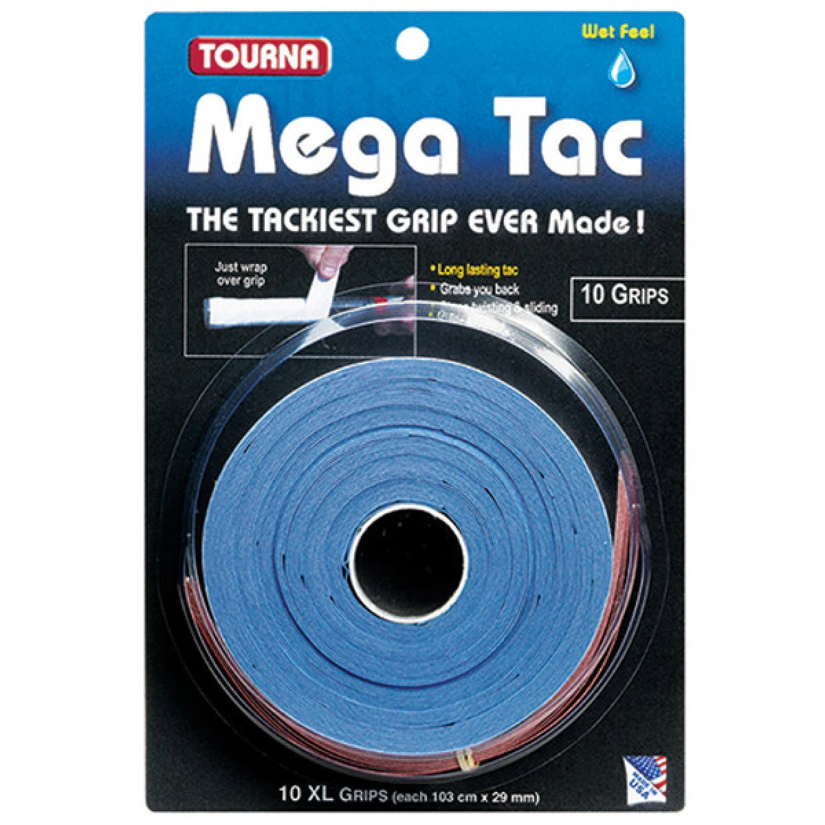 10 SURGRIPS TOURNA MEGATAC