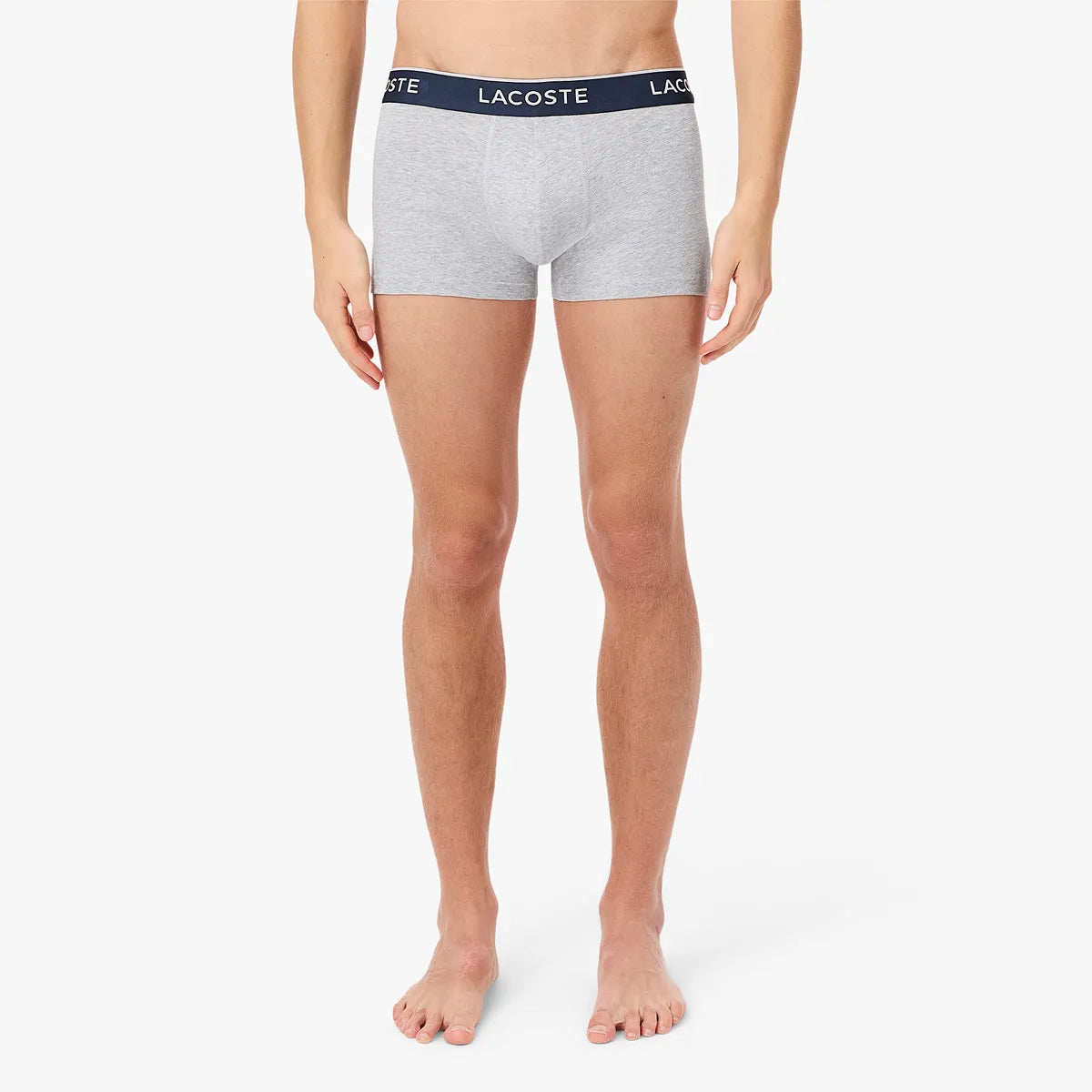 PACK DE 3 BOXERS LACOSTE COTON