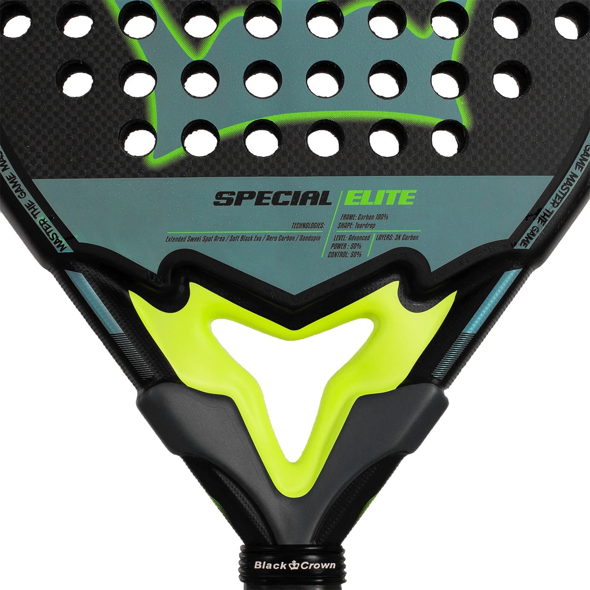 Raquette de Padel Test Black Crown Special Elite