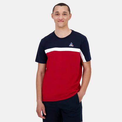 T-SHIR LE COQ SPORTIF TRICOLORE