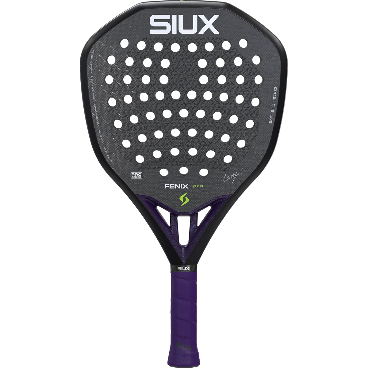 Raquette Test de Padel Siux Fenix Pro 2026 Black
