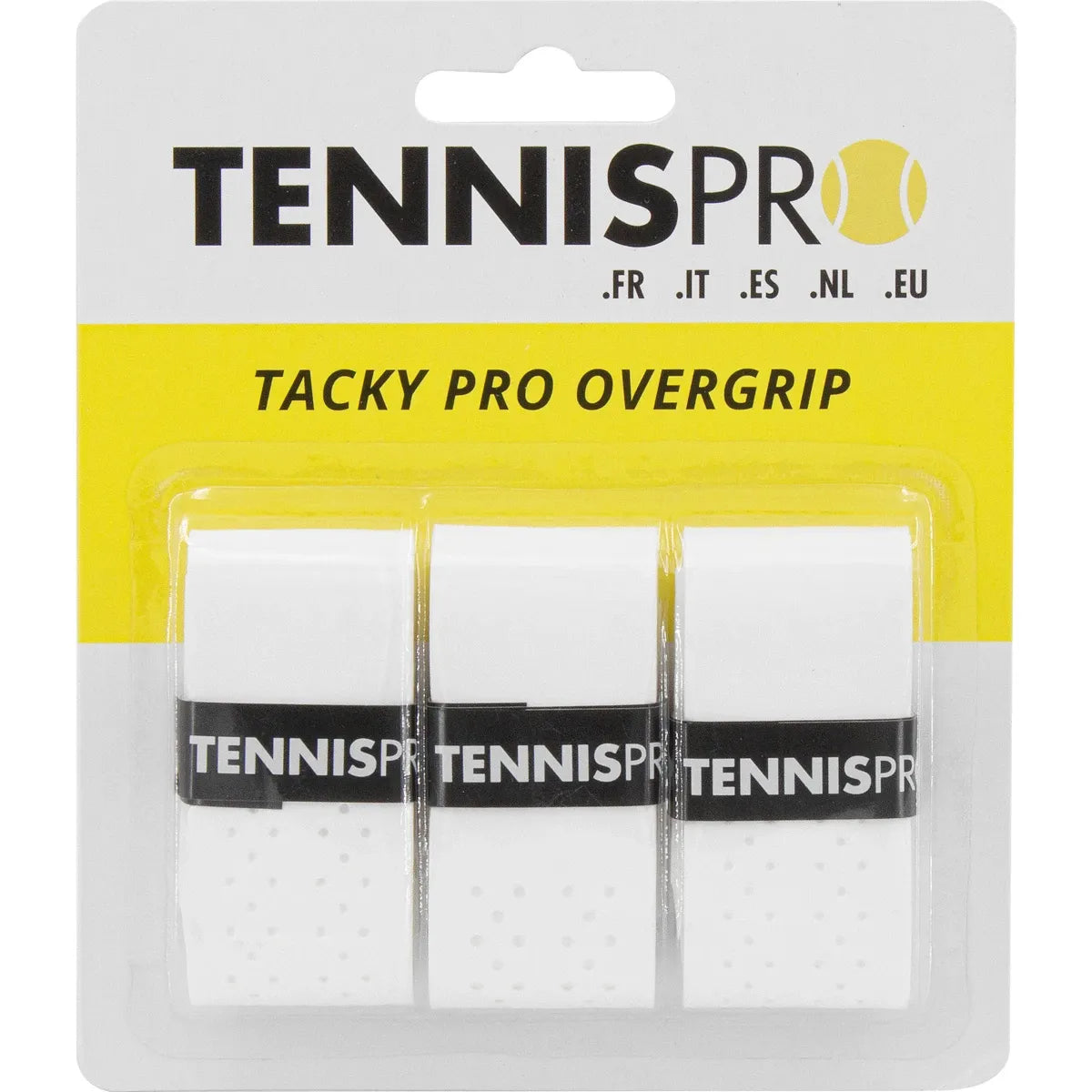 3 SURGRIPS TENNISPRO TACKY PRO PERFORATED