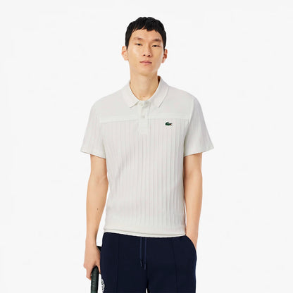 POLO LACOSTE HERITAGE PLISSE