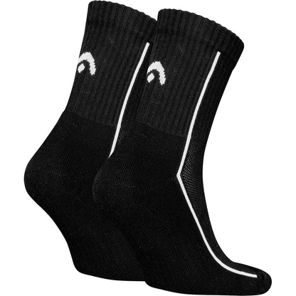2 PAIRES DE CHAUSSETTES HEAD PERFORMANCE CREW (MID)