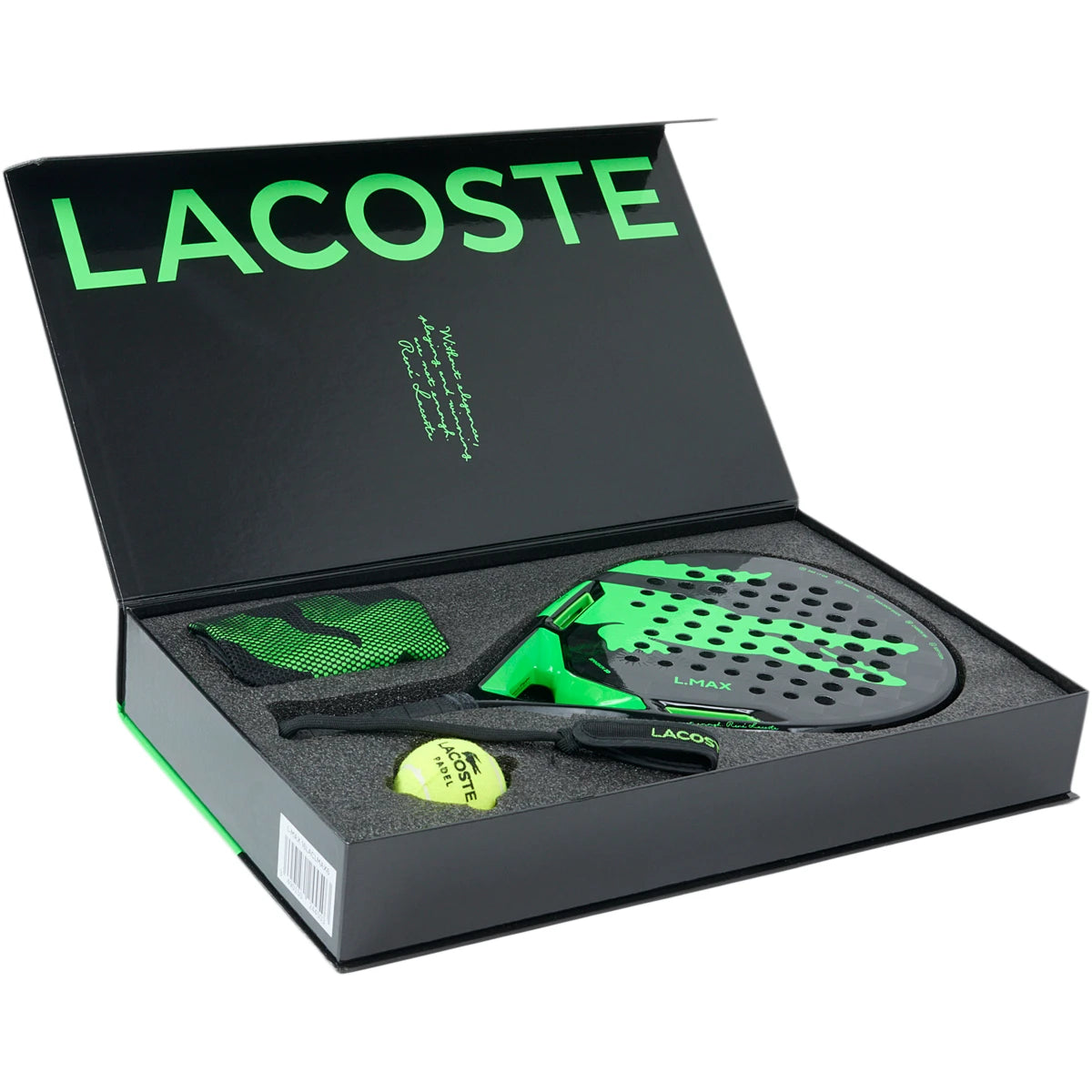 RAQUETTE PADEL LACOSTE L-MAX