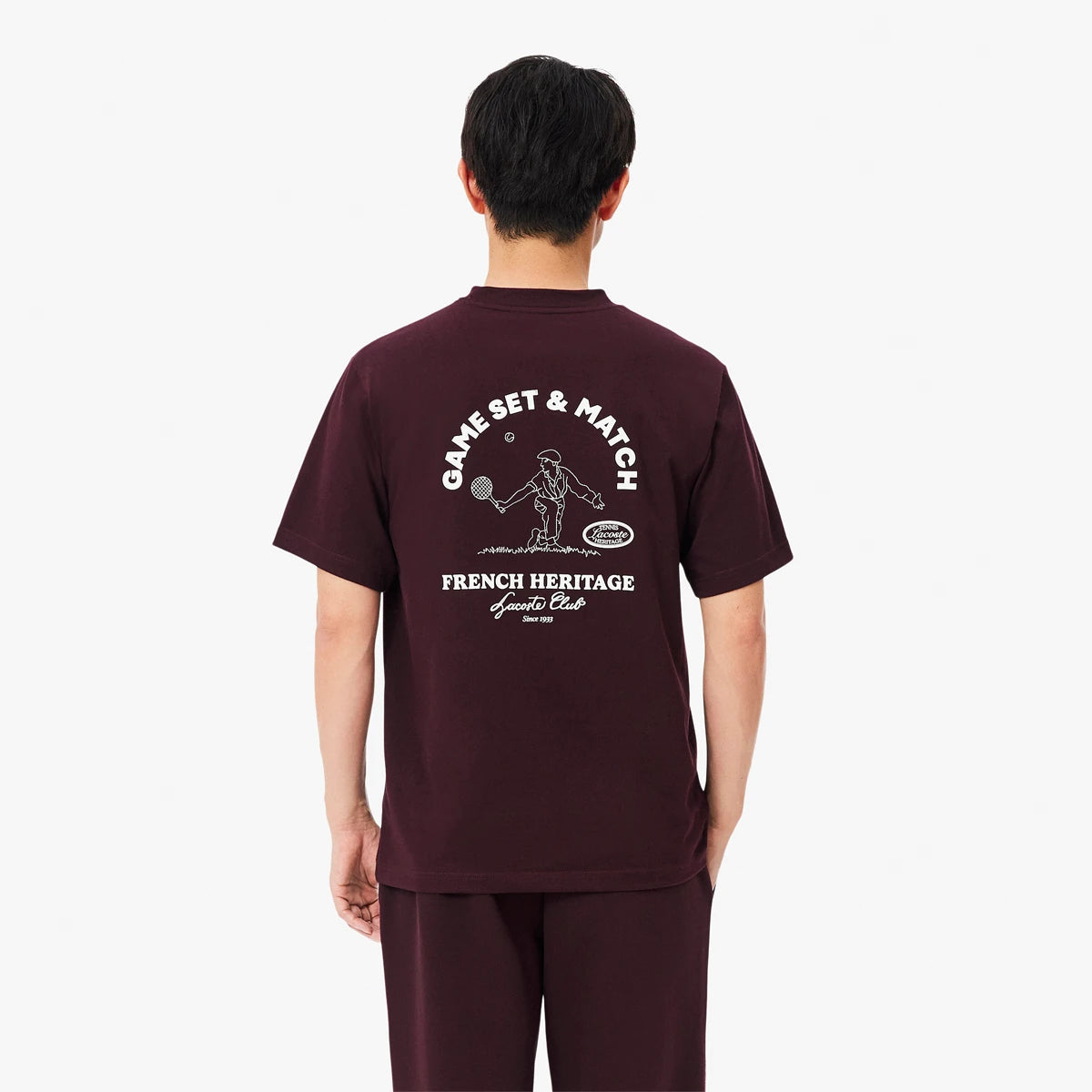 T-SHIRT LACOSTE HERITAGE GRAPHIC