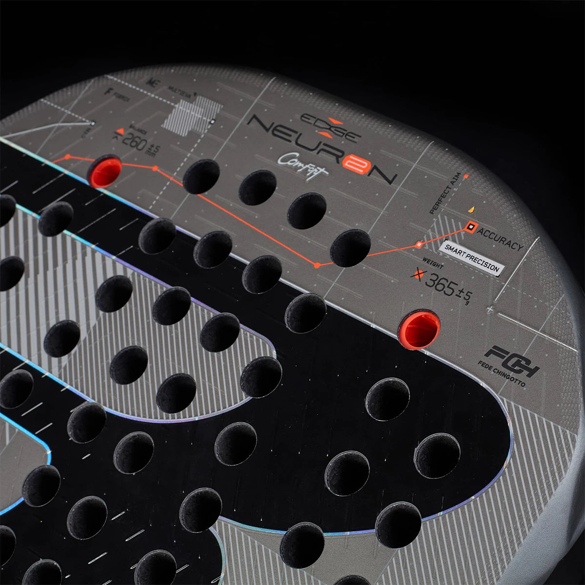 RAQUETTE PADEL BULLPADEL NEURON 02 EDGE COMFORT 27