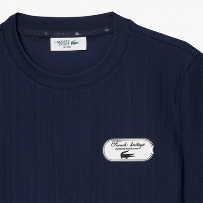 T-SHIRT FEMME LACOSTE HERITAGE