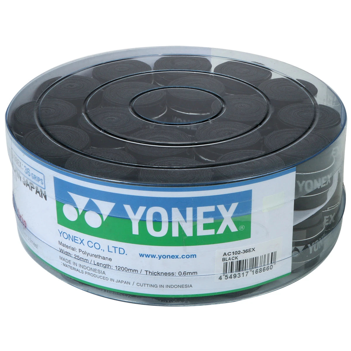 SURGRIPS YONEX FIN SUPER GRAP AC102  - BOITE DE 36 SURGRIPS