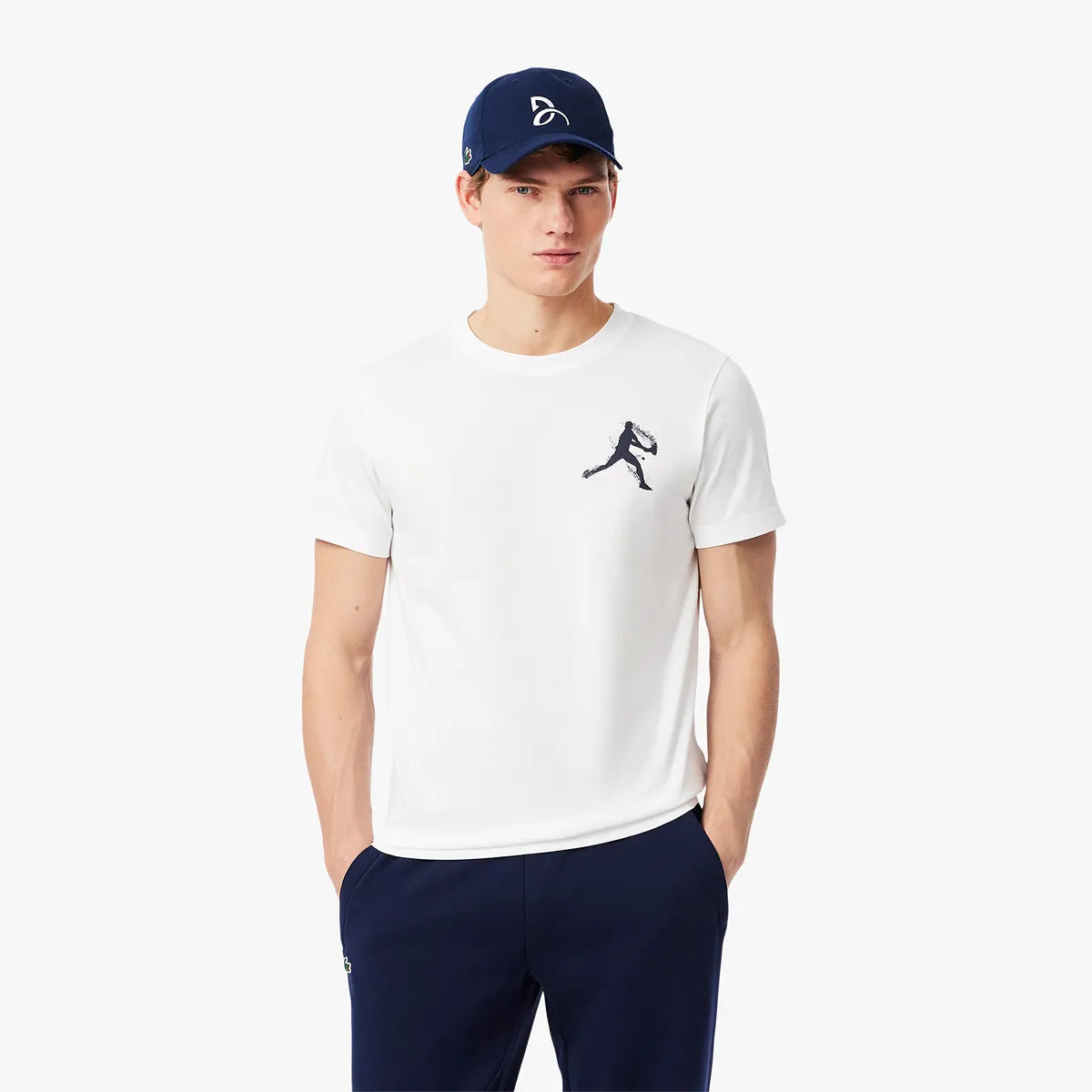 PACK T-SHIRT / CASQUETTE LACOSTE DJOKOVIC WIMBLEDON