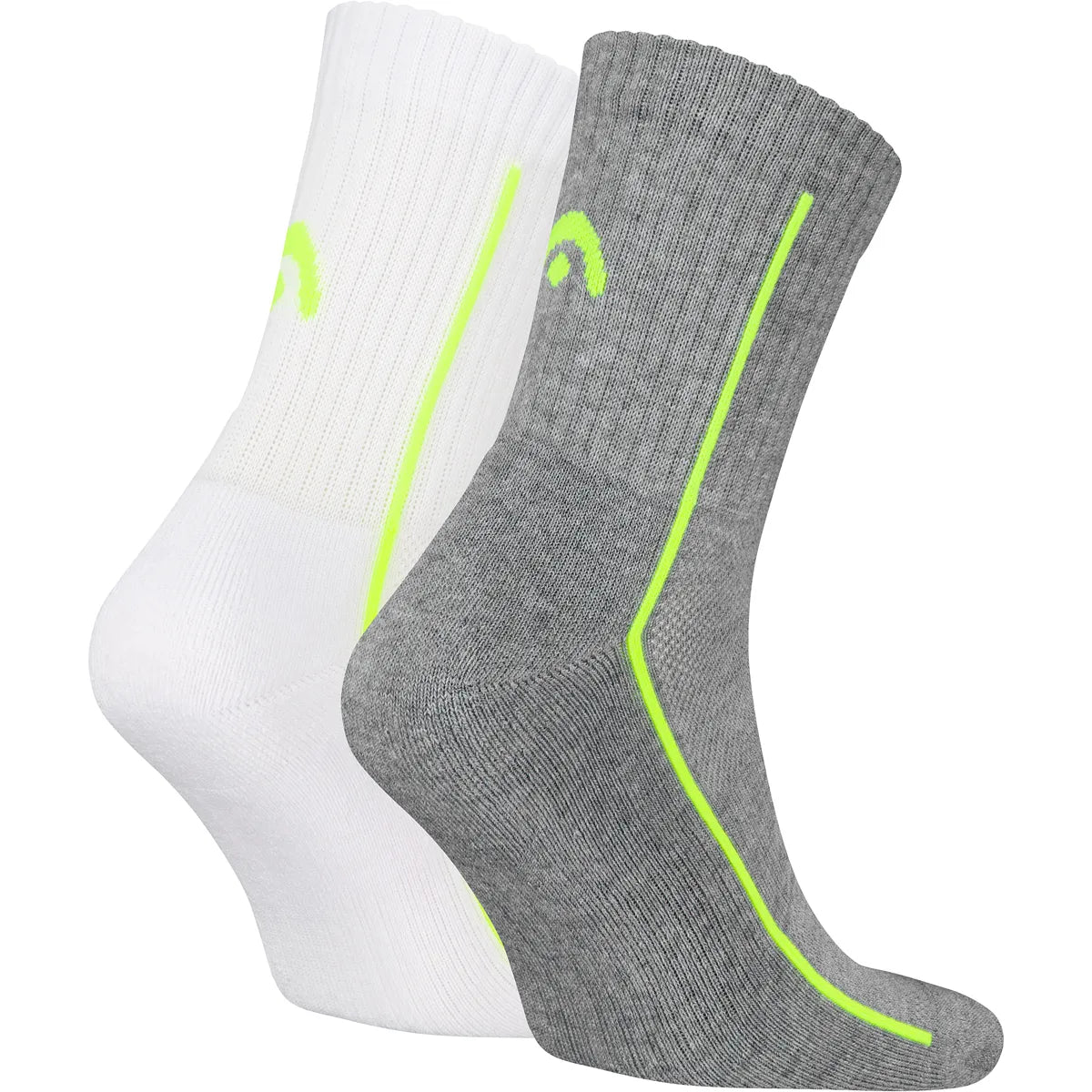 2 PAIRES DE CHAUSSETTES HEAD PERFORMANCE CREW (MID)