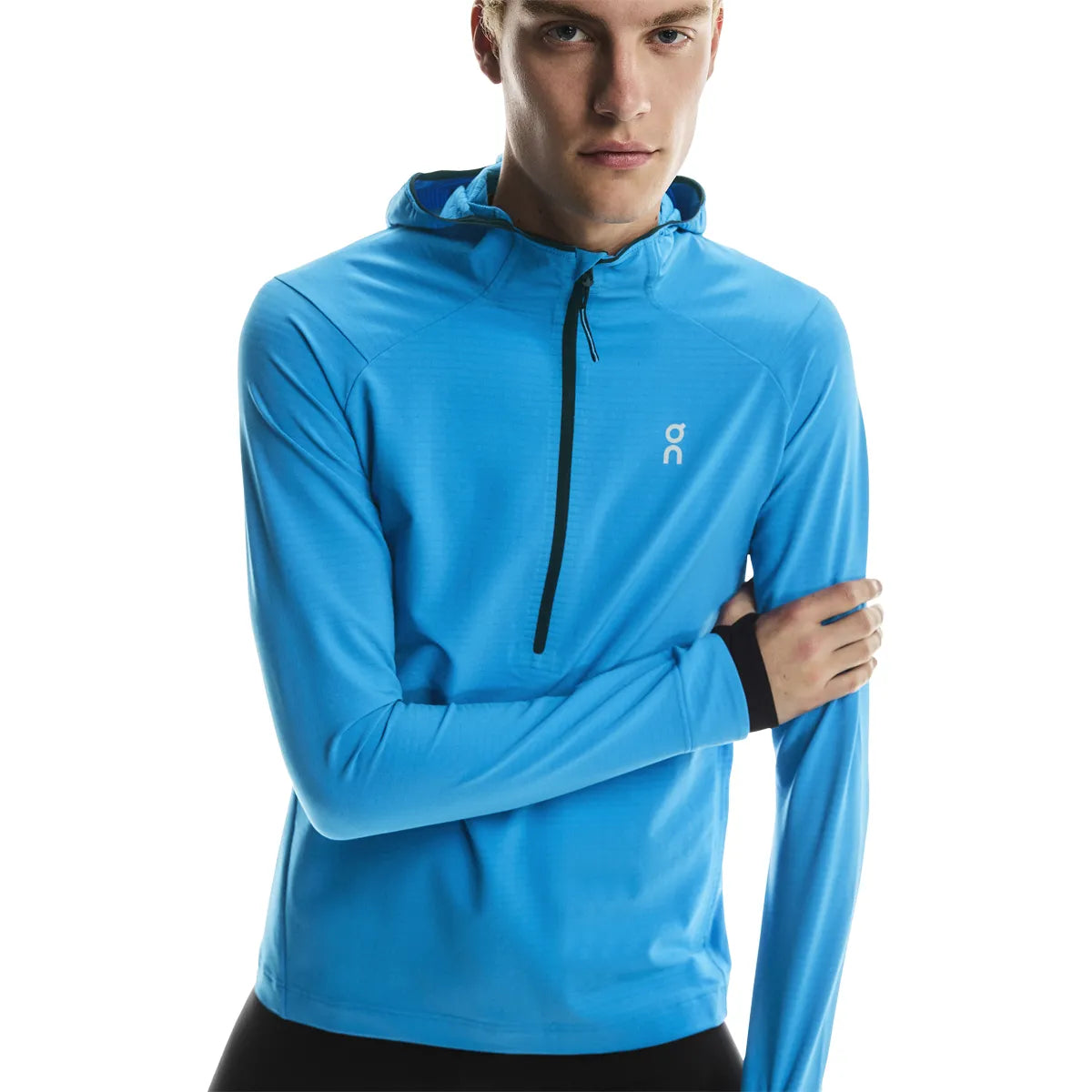 SWEAT ON PACE 1/4 ZIP A CAPUCHE