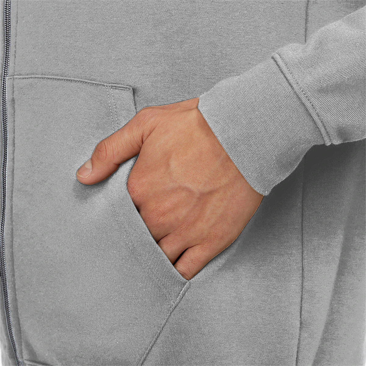 SWEAT ASICS BIG LOGO A CAPUCHE FULL ZIP TRAINING