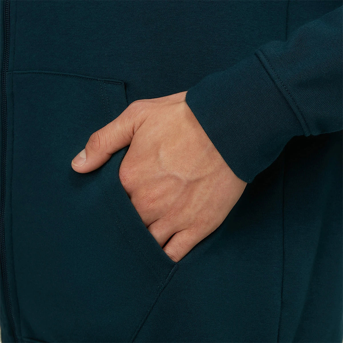 SWEAT ASICS BIG LOGO A CAPUCHE FULL ZIP TRAINING