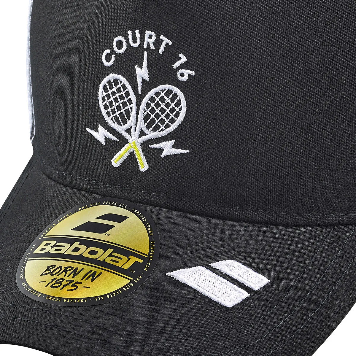 CASQUETTE BABOLAT JUNIOR COURT 16 CURVE TRUCKER
