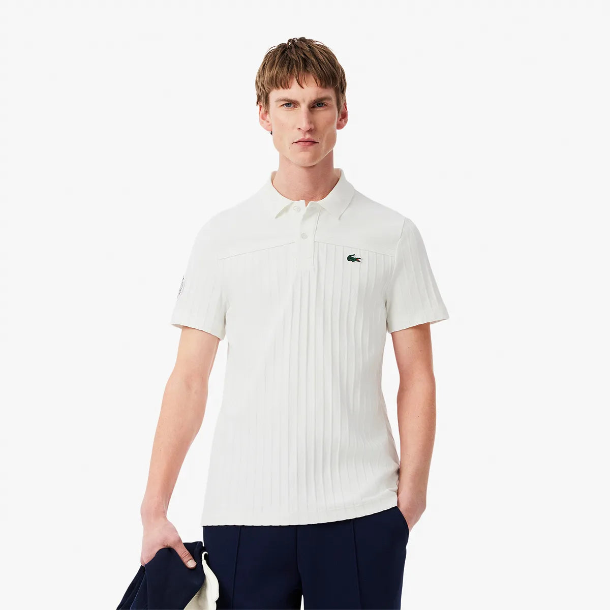 POLO LACOSTE HERITAGE PLISSE