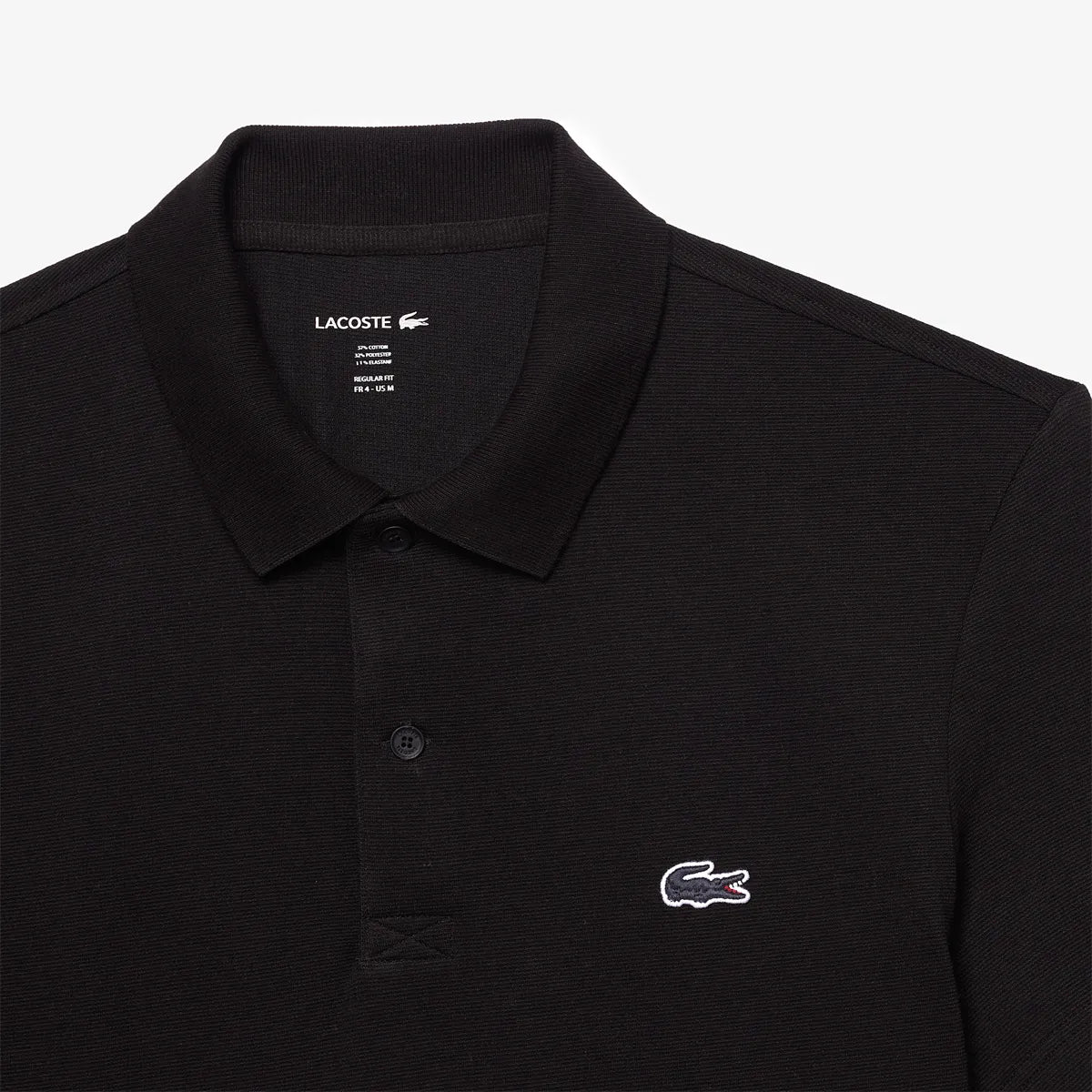 POLO LACOSTE CORE PERFORMANCE OTTOMAN REGULAR FIT