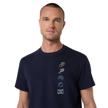 T-SHIRT ASICS GAME SEASONAL GRAPHIC (TENNIS)
