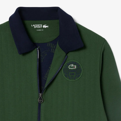 VESTE LACOSTE HERITAGE COTON